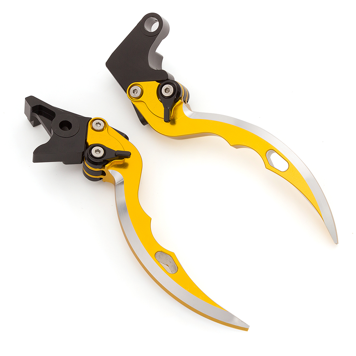 CNC Aluminum 170mm Knife Blade Brake Clutch Lever Handles Motorcycle Accessories For Honda CBR954RR 2002-2003 2002 2003: Gold