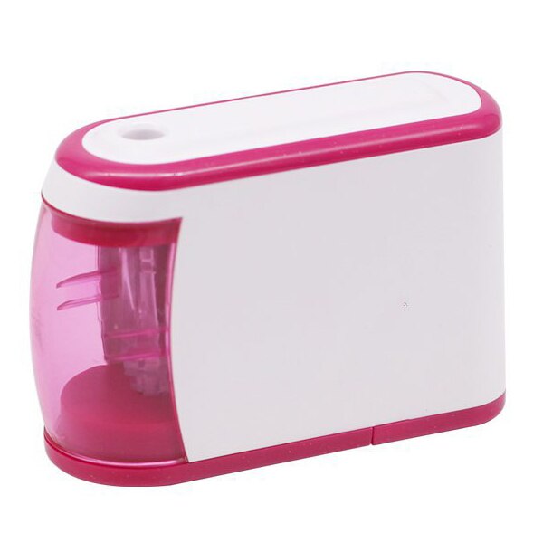 KUM AZ105.34.16-R - Lefty dubbele puntenslijper, 3 stuks, rood, puntenslijper met houder