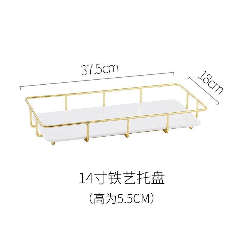 Three-tier Dessert Cake Tray Ceramic Dinner Plate Household Bread Dish Tableware Breakfast Platter Restaurant Hotel Dishes: G