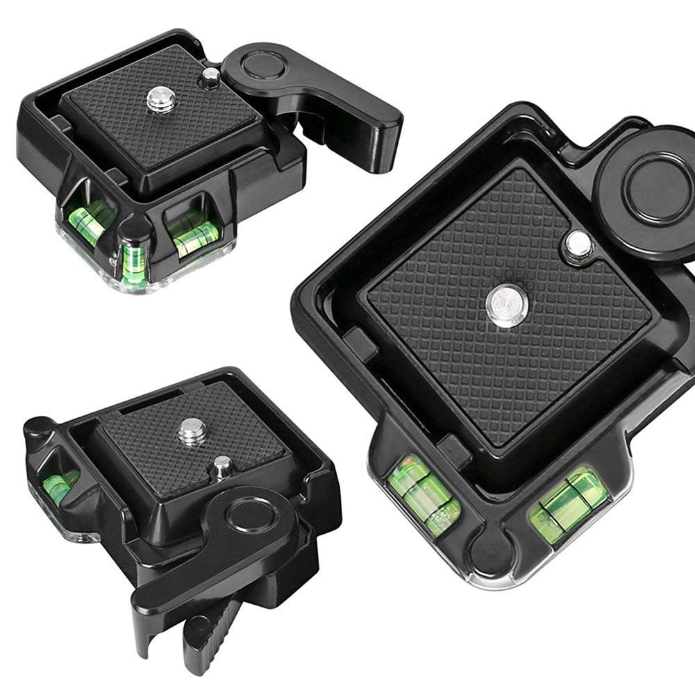 QR40 Camera Camcorder Statief Monopod Ball Head Quick Release Plate Duurzaamheid En Draagbaarheid Van Aluminium Legeringen Voor Dslr Cam