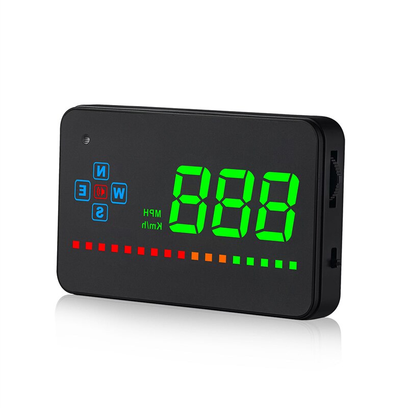 Hud Display 3.5 inch Car Projector in The Car Alarm GPS Head Up Display Speedometer Windshield display speedometer Portable hud