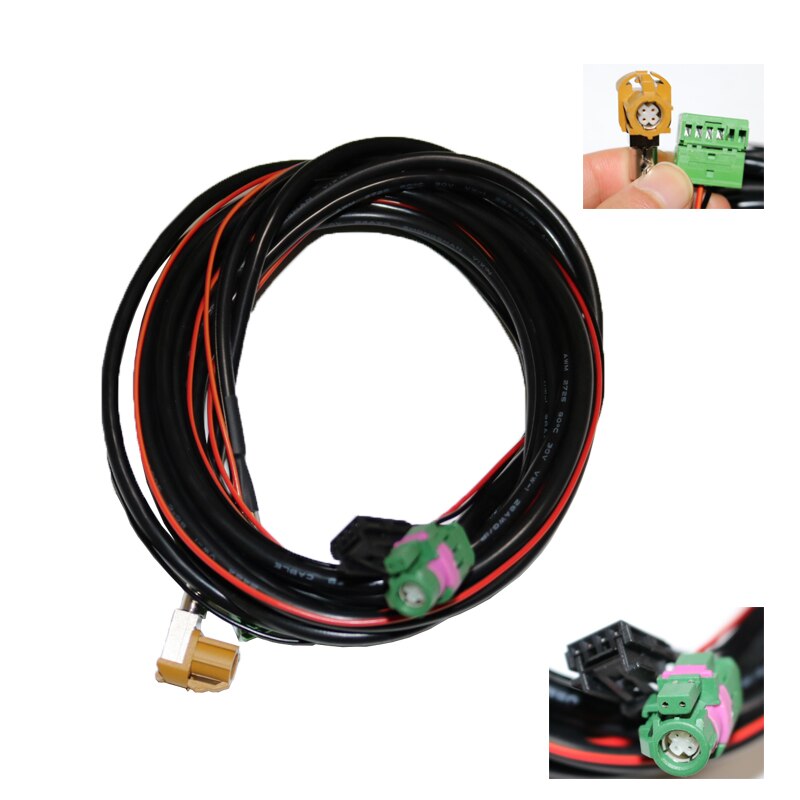 5G0035222 jeu de voiture d'origine USB AUX CarPlay MDI USB AMI installer prise harnais pour Golf 7 MK7 5G0 035 222: Cable