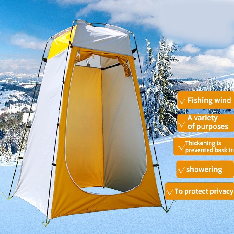 Tente de douche extérieure Portable salle de bain tente de Camping abri plage intimité tente pour Camping en plein air vélo randonnée