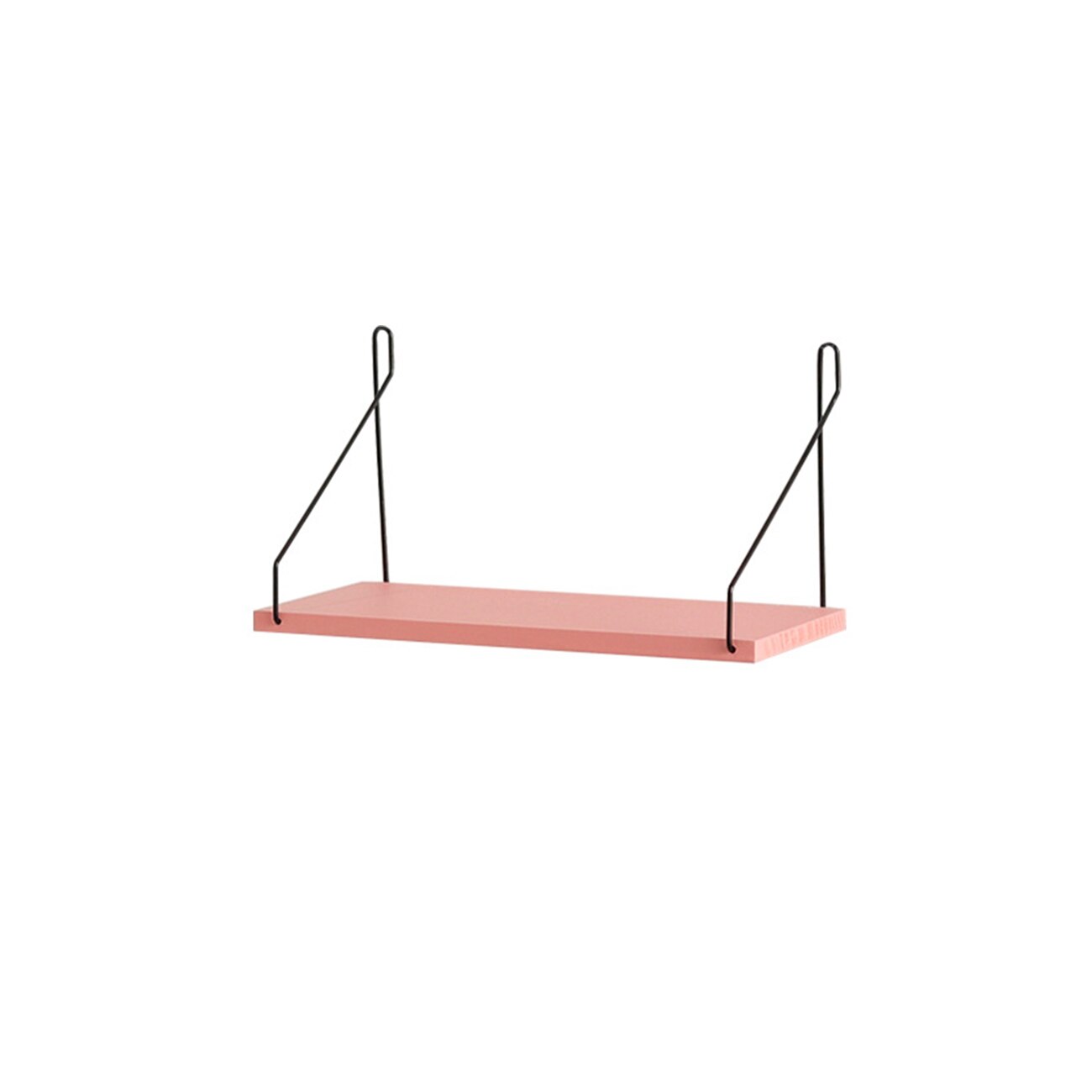 Nordic Houten Muur Plank Wandmontage Clapboard Decoratie Veranda Slaapkamer Decoratie Thuis Opslag Houder Muur Opknoping Decoratie: S Pink