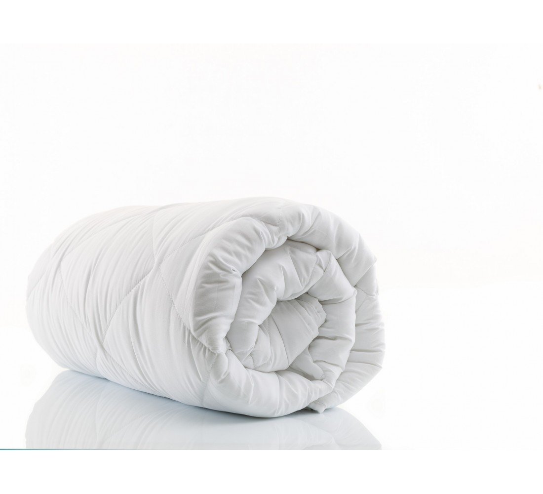 Ranforce Cotton White Baby Comforter: Default Title