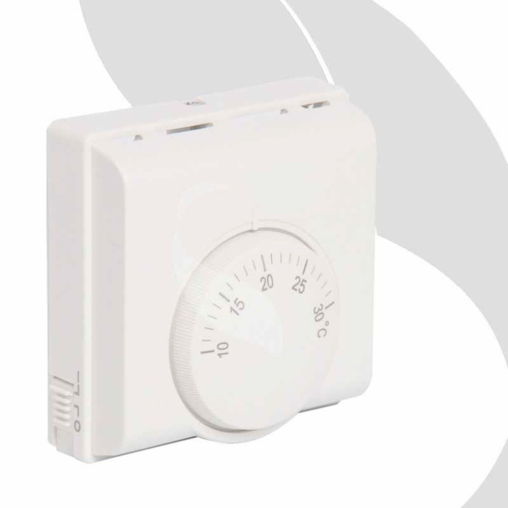 1pc elektrisk gulvvarme rumtermostat temperaturregulator switch varm regulator mekanisk manuel opvarmningstermostat