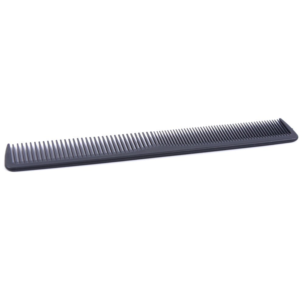 1PC dientes negro de plástico ABS de , resistente al calor, gran diente ancho peine desenredar Dientes anchos peluquería peine