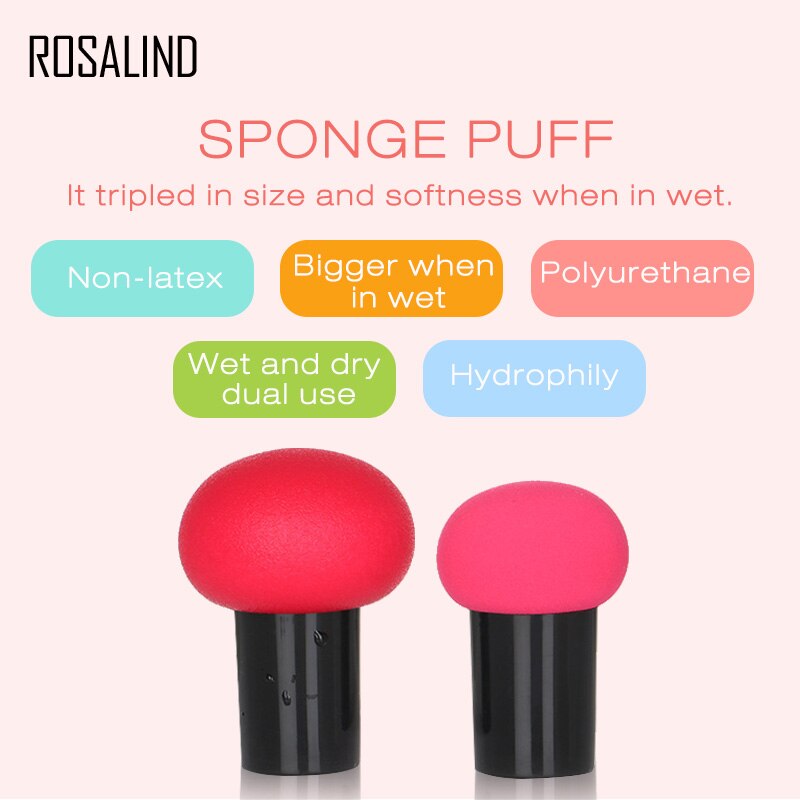 Make-Up Foundation Spons Cosmetische Puff Mushroom Beauty Tools Voor Make Up Droge En Natte Make Up Foundation Brush Paddestoel Hoofd