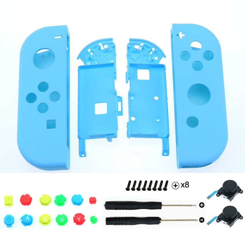 JCD For Nitend switch JoyCon Controller Plastic Housing Shell Case for NS NX Joy Con Cover Repair Parts: CC