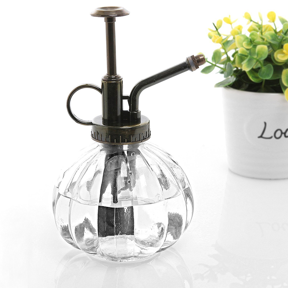 Vintage græskar form plante blomst sprinkler vand spray flaske haven værktøj