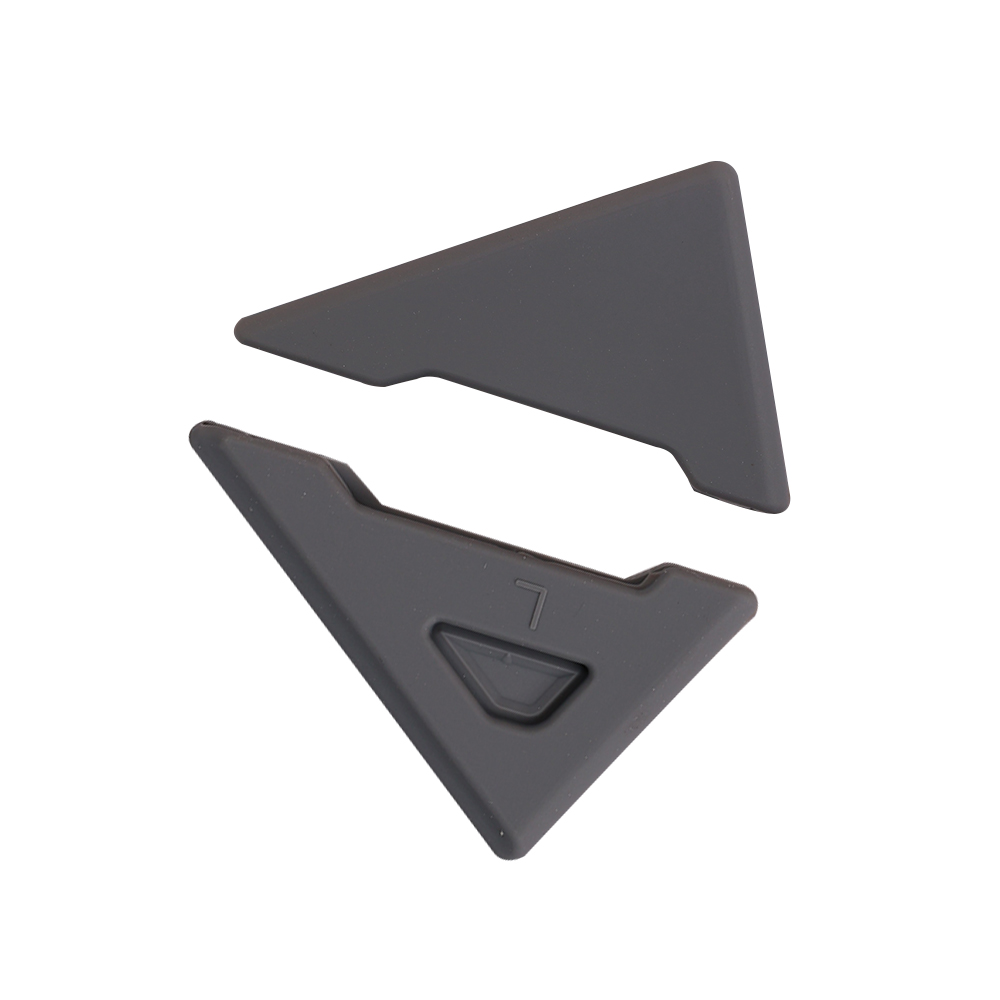 Autodeur Hoekbeschermer Universele Rand Hoek Anti-collision Covers Transparante Siliconen Protectors Anti-Kras Bescherming: Lavendel