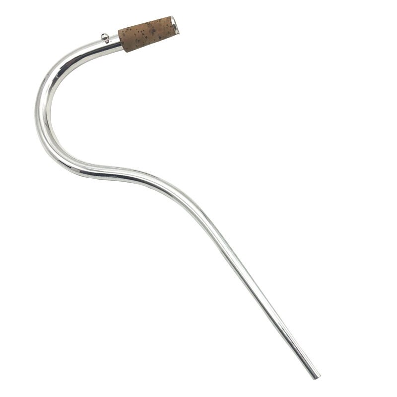 Bassoon Metal Mouthpiece Bocal Crook for Woodwind Instrument Parts 21.5cm Length: Default Title