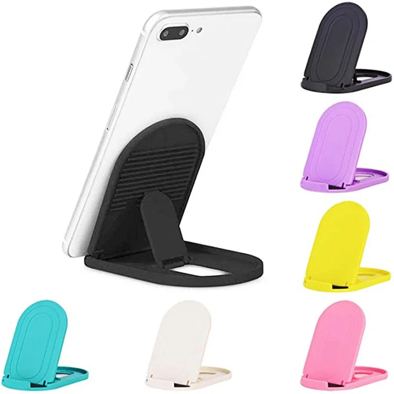 1pc Foldable Cell Phone Stand Adjustable Desktop Phone Holder Universal Portable Travel Mobile Phone Holders for Business