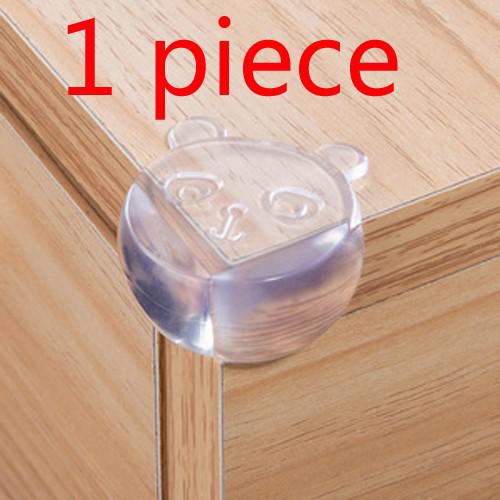 4/1 sztuk dzieci ochraniacze zabezpieczające przed dziećmi meble pcv osłony narożników stół pokrywa ochronna Anticollision krawędź osłony narożników: 1 kawałek