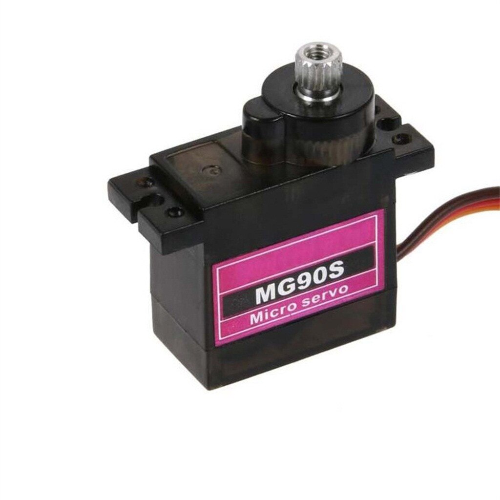 Servo MG90S Metal Gear Digital 9g – Lot De 4 – Pour Hélico, Avion, Bateau, Voiture RC