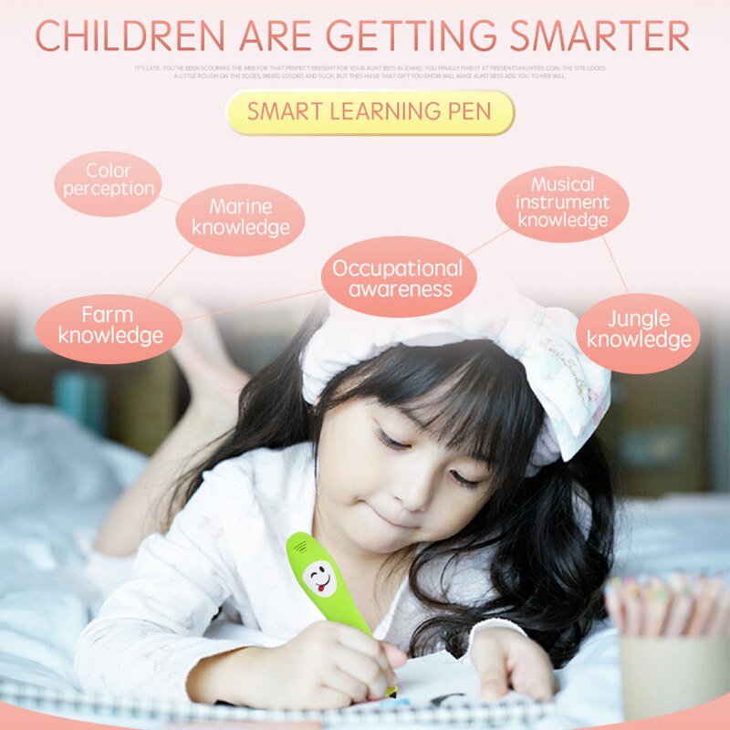 Electronic Smart Logic Learning Pen Phonetic Learning Parent Child Interaction Pen Book Toys AN88
