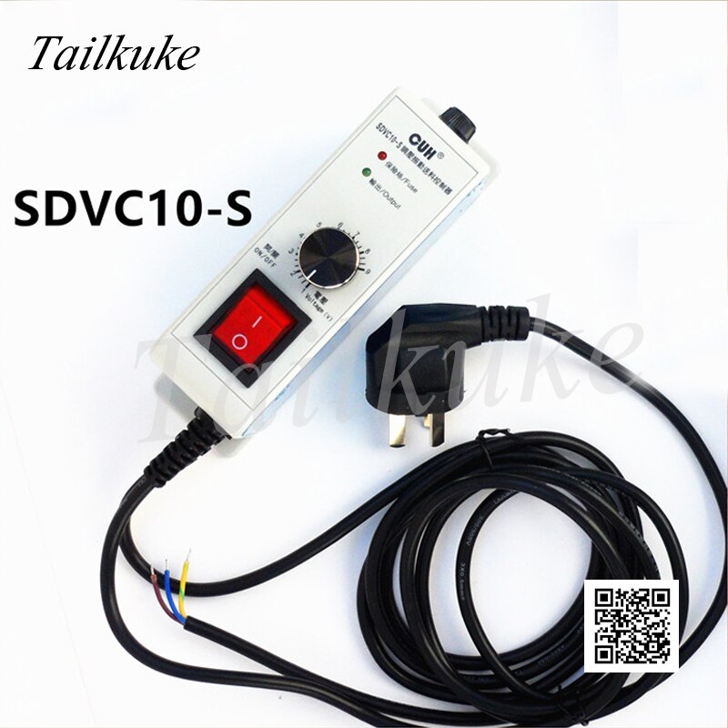 CUH wibracyjny kontroler dysku SDVC10-S bezpośrednie wibracje regulacja ciśnienia karmić regulator prędkości 220V pół fali pełny zakres