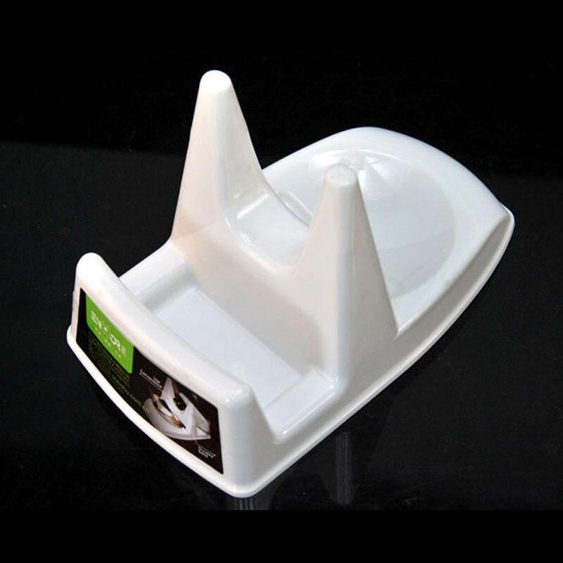 Kitchen 1pc 21*12.5*12.5cm Spoon Pot Lid Shelf Cooking Storage Decor Tool Stand Holder Pot Lid Holder Rack G819