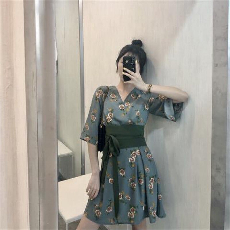 Japanese Sakura Kimono Dress SD00348