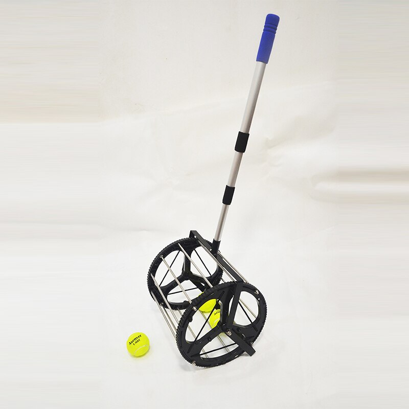 Tennis Ball Picker Tennis Recycler Pick Up Baskets Tennis Court Cleaning Aids L-8 Tennis Storage Tool 55 Tennis Balls