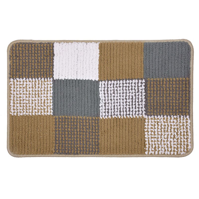 Paillasson d'entrée moderne, tapis de bienvenue pour porte d'entrée, tapis de cuisine antidérapant, tapis de sol rectangulaire, paillasson doux 40 x 60cm/38 x 58cm: Tapis de style 3 38 x 58cm