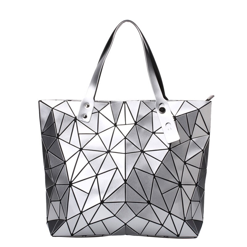 Bao Frauen luxus Handtasche Strand Hand Taschen Hologramm Schulter Tasche sac ein haupt Messenger Kupplung bolsa feminina Silber: silver