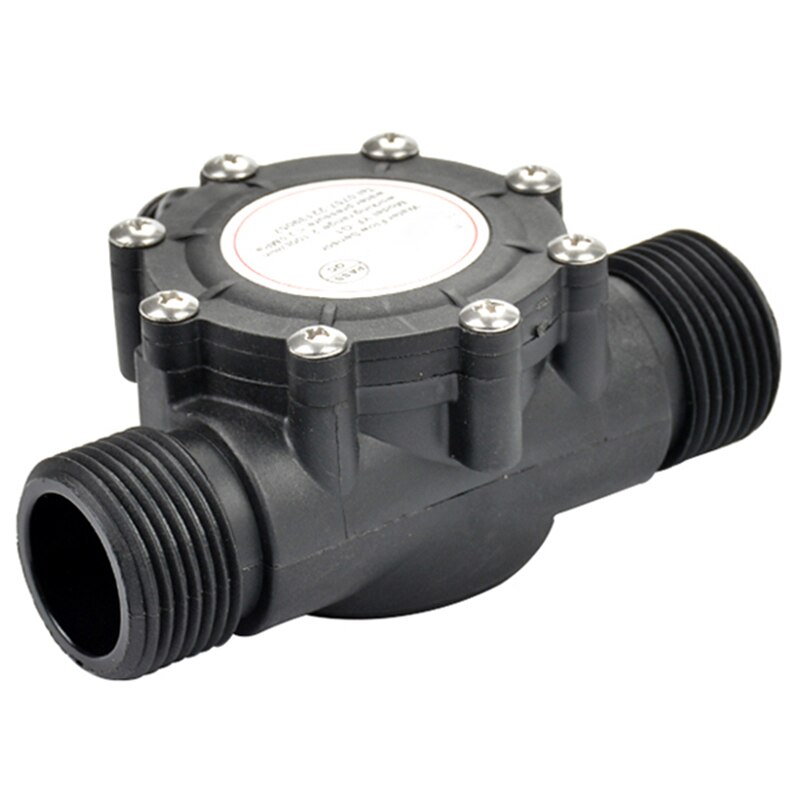1Pcs Water Flow Sensor DN25 DC3.5-24V 1 Inch 2-100L/Min Hall Flowmeter Heat Pump Water Heater Flow Meter Switch Counter