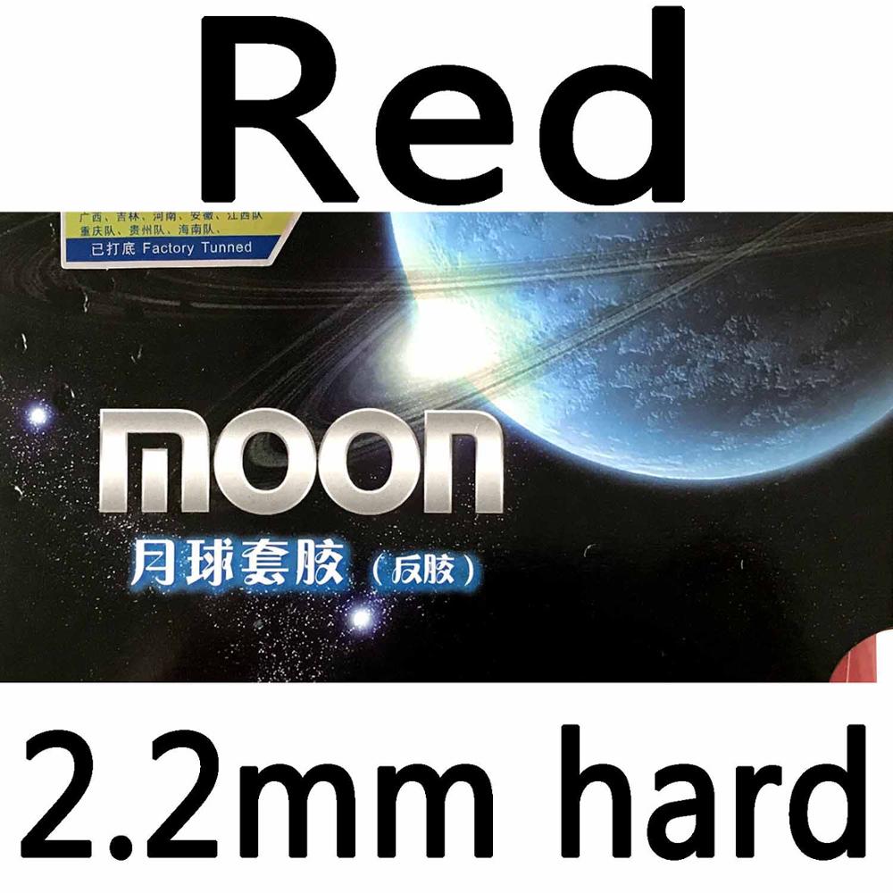 Yinhe Moon Max Tense Factory Tuned Pimples In Table Tennis PingPong Rubber rubber with Sponge The listing: red hard