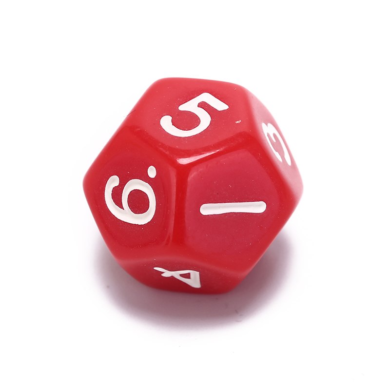 1Pc 25g Gambling Tool 12 sided dice 12 face dice dnd game D12 dice Bar Party Accessories