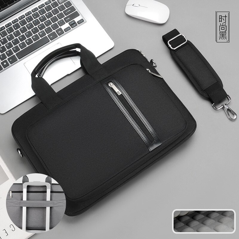 LAPTOP BAG Laptop Sleeve Laptop Case For macbook case 13 14 15.6 17.3 inch Macbook Air ASUS Lenovo Dell Huawei: 14Inches 350mm / black