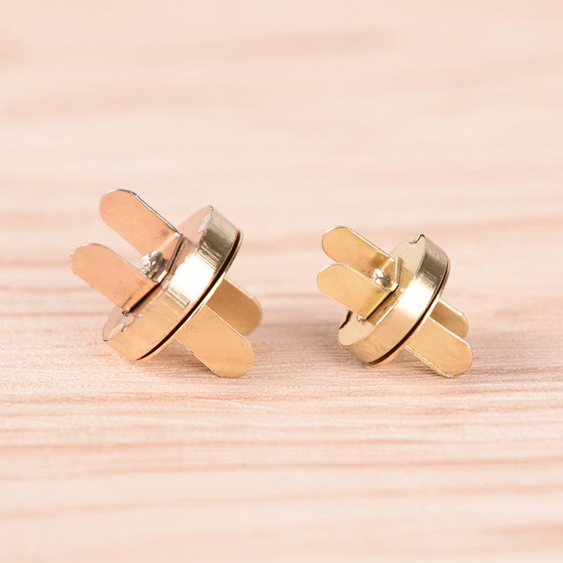 10 Stuks Metalen Sterke Magnetische Drukknopen Sluitingen Knoppen Voor Handtas Portemonnee Portemonnee Zakken Onderdelen Accessoires Diy Bevestiging Drukknopen