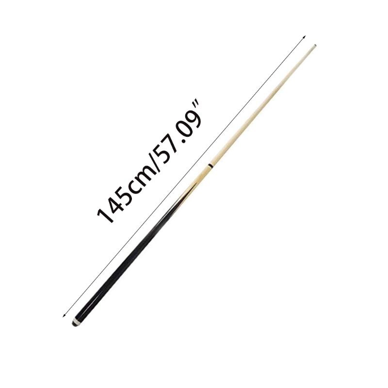 2 Stuks 145Cm/57Inch Amerikaanse Snooker Hout Pool Cue Monteren Kinderen Volwassen Thuis Biljart Oefenen Onderhoudend Gereedschap supply