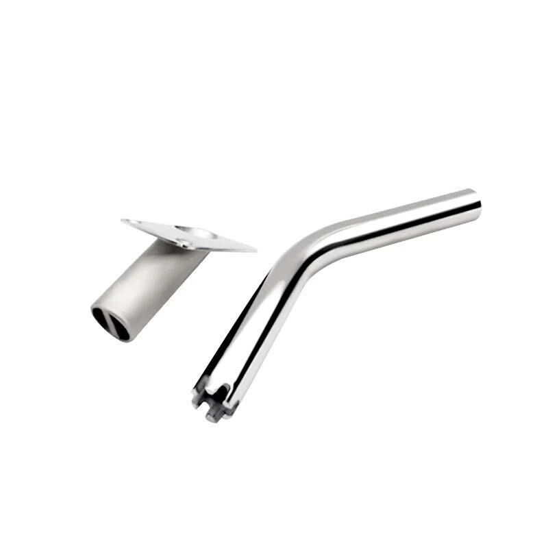 Boat Fishing Rod Holder Outrigger Stainless Steel Rod Pod Deck Mount With Base