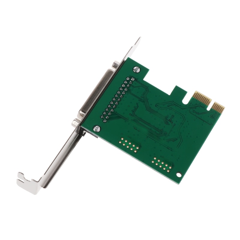 Parallel Port DB25 25Pin LPT Printer to PCI-E Express Card Converter Adapter 1pc