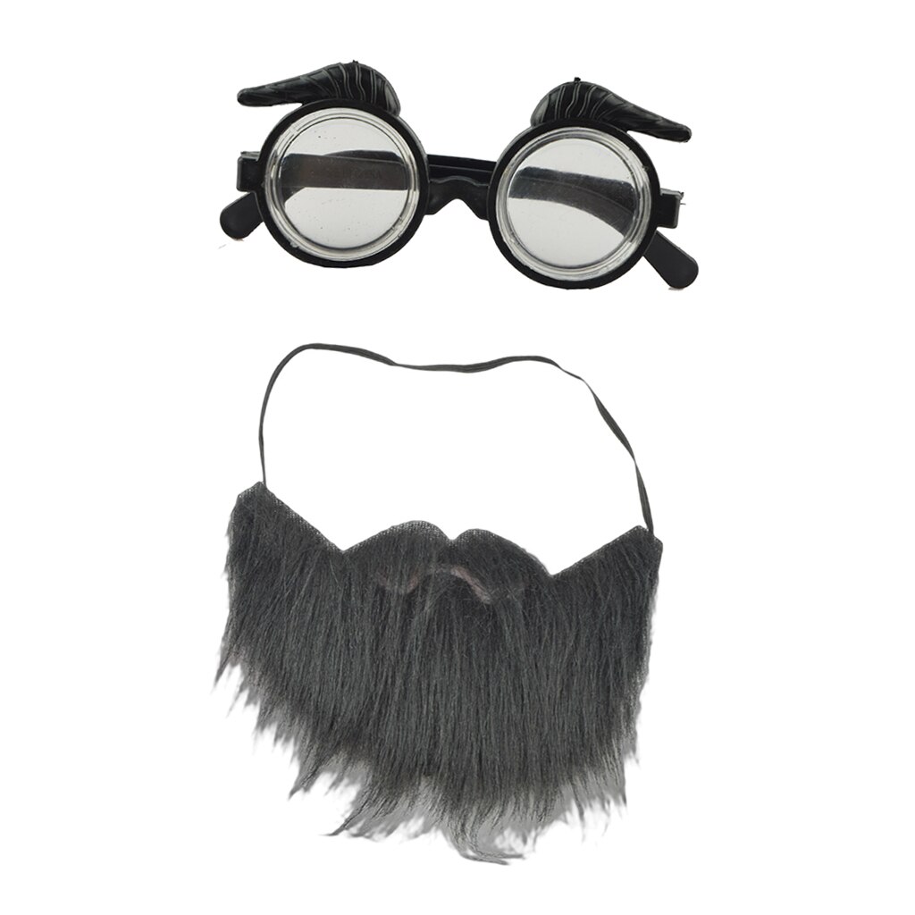Disguise Glasses with Funny Eyebrows and Mustache Perfect Party Favors for Costume Halloween and Birthday Parties