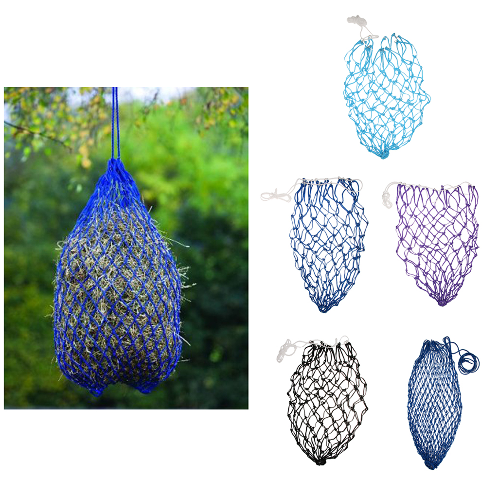 Durable 92cm/ 36" Nylon Slow Feed Hay Net for Horses