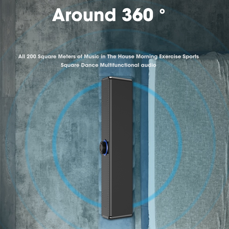 Home Theater Sound System Bluetooth Speaker USB Powered AUX 3.5mm Wired Soundbar Computer Speakers For TV Soundbar Box Subwoofer