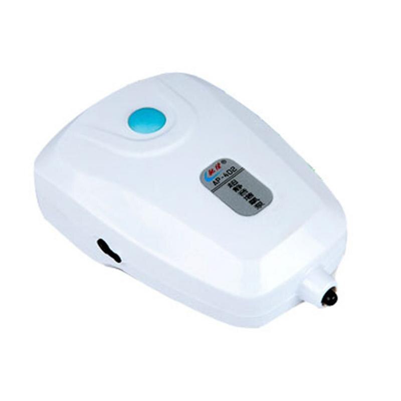 Oxygen Pump AC and DC Dual-use Aeration Pump Charging Oxygen Machine Aquarium Fish Tank Oxygenation Pump Fishing Oxygena: Single hole