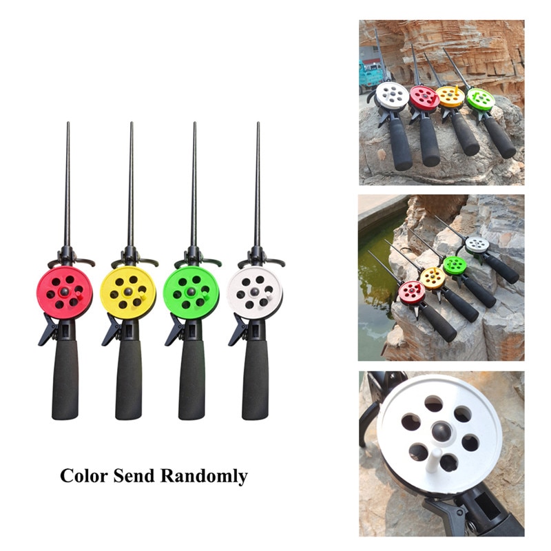 Ice Winter Fishing Rod With Reel Outdoor Tackle Pole Pesca Sport Fish Combination Conveniently Carrying Fishing Accessories