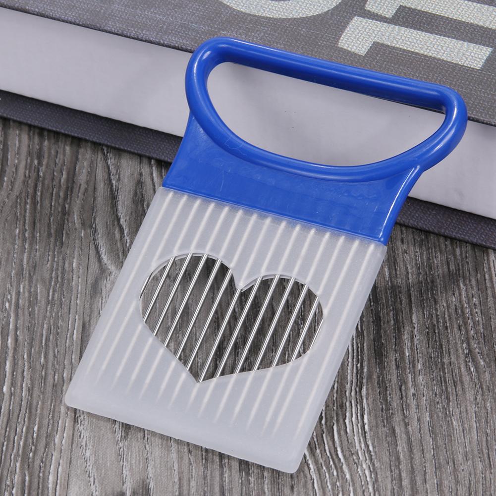 1Pc 4 Kleuren Ui Houder Hand Held Slicer Cutter Aardappel Wedge Slice Tool Huishouden Keuken Groenten Slice Gereedschap