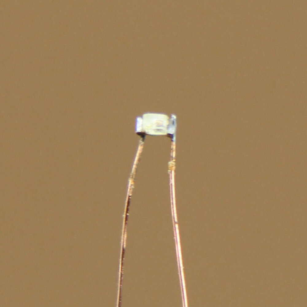 C0402 40pcs Pre-soldered micro 0.1mm Copper Wired 0402 SMD Led Light Different Colors RED ORANGE BLUE YELLOW GREEN