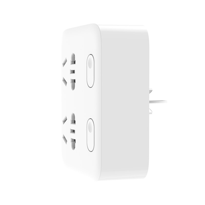 Xiaomi mijia Power Strip 2 Sockets 2 Individual Switches Converter Portable Plug Travel Adapter for Home Office 5V 2A Fast
