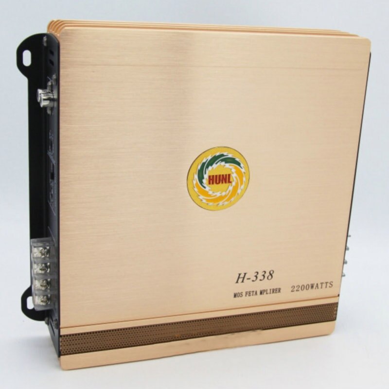 2200 Watt Mosfet Goud Klasse Ab Auto Versterker Codering 2 Kanaals Audio Versterkers Hoorn Versterkers Bass Booster