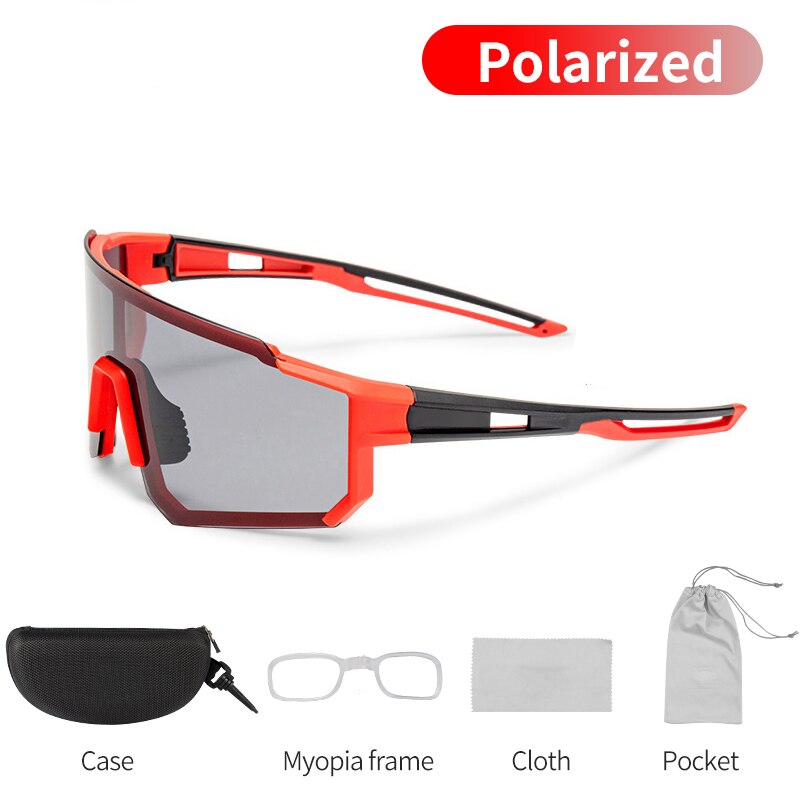 Fietsbril dames meekleurend sportfiets gepolariseerde zonnebril mtb fiets wandelbril bril 100%  speedcraft: Nieuwe gepolariseerde 4