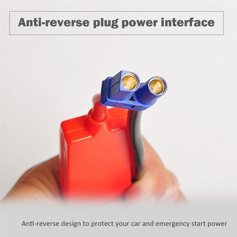 12V Car Jump Starter Battery Trucks Power Bank Emergency Lead Cable Clamps Clip Anti-recoil Car Jump Starter Cable for Car