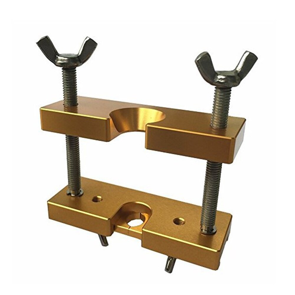 Grote Knuffel Remover Aluminium Trombone Trompet Professionele Messing Instrumenten Verstelbare Kaken Mondstuk Puller Reparatie Accessoires: Goud