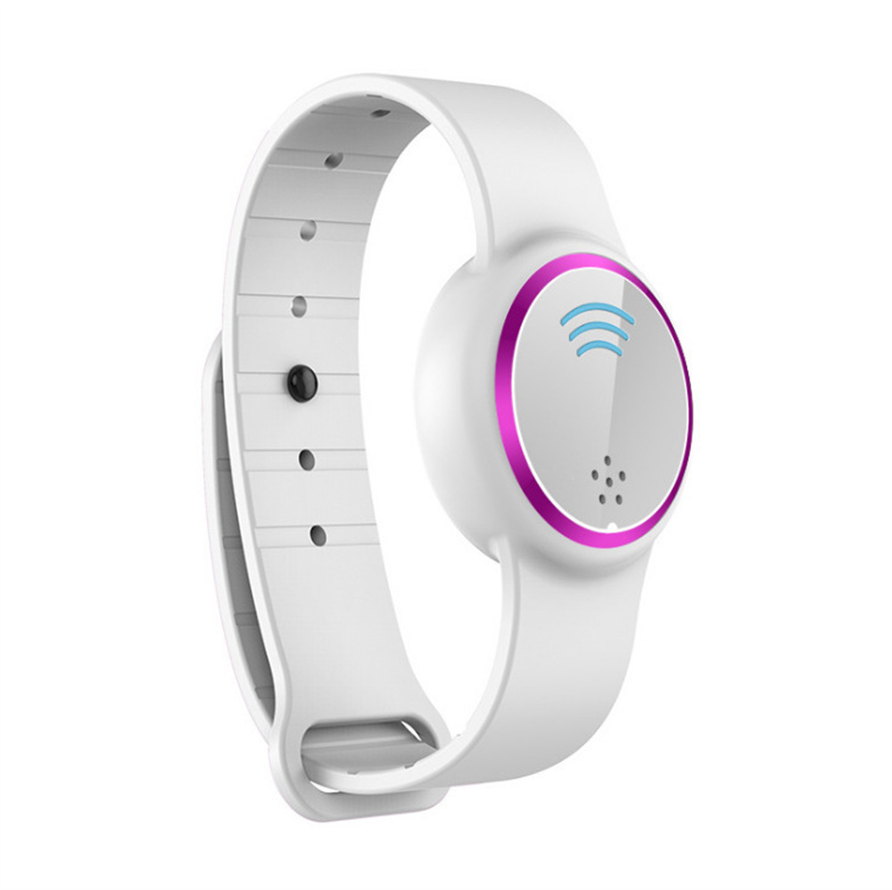 Bracelet répulsif à ultrasons pour enfants et adultes, anti-moustique, antiparasitaire, onde bionique électronique, bracelet de charge: jaune clair