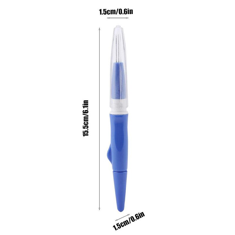 Plastic Punch Needle Set with 3pcs Fine Needles Tool Wool Felting Supplies DIY Crafting LXY9 AP23