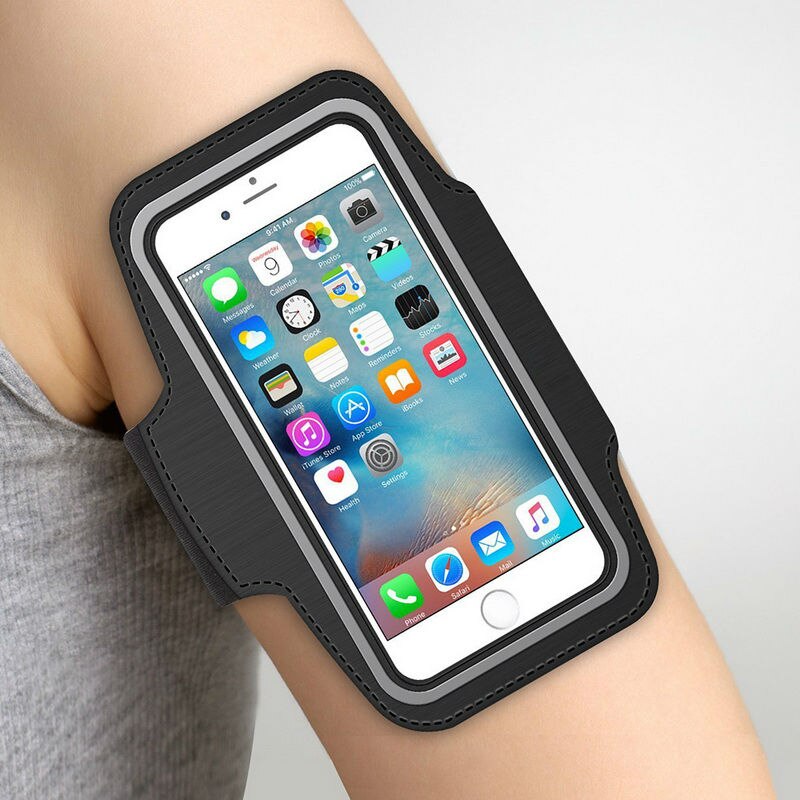 ArmBand For Doogee Homtom Zoji Z9 Running Jogging Sports Cell Phone Holder Arm band Cover For Doogee X7 / X7 pro Phone On hand