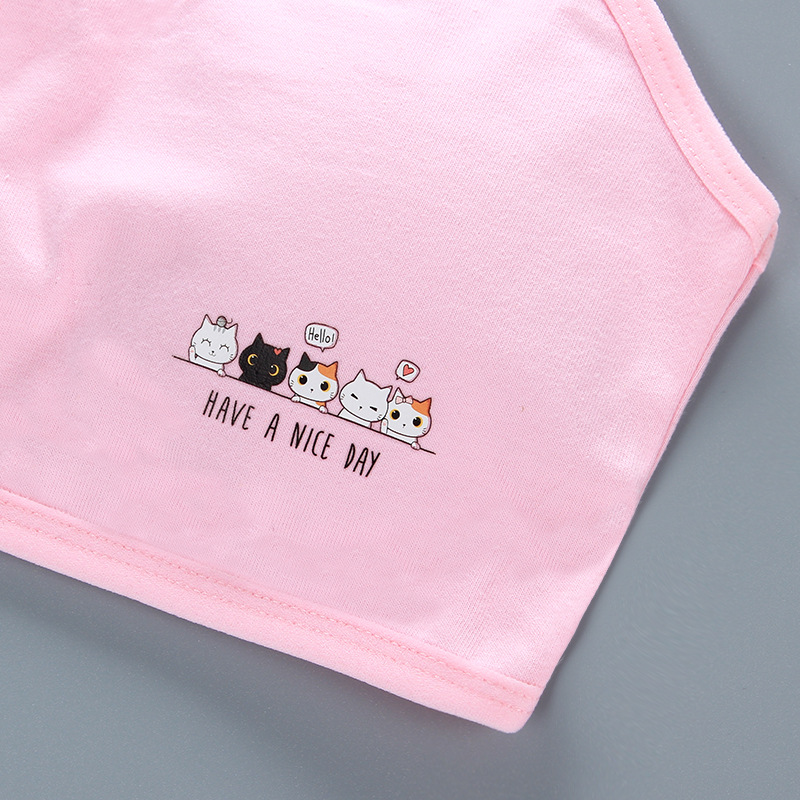 Tops para adolescentes, sujetador para chico y niña, ropa interior de 12 años, lencería XS, sostén de entrenamiento deportivo, ropa interior sin aros de 8 a 14T 10